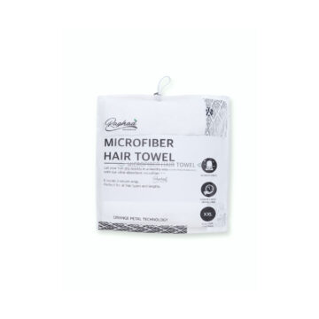 Orange Petal Hair Towel